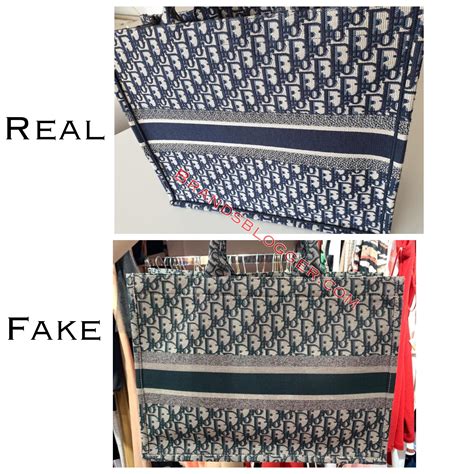 fake vs real christian dior|dior book tote authenticity.